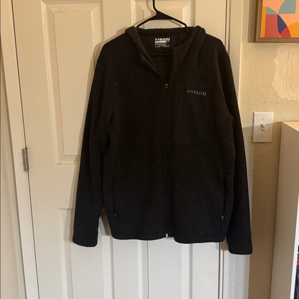 KUIU Charcoal Full-Zip Jacket